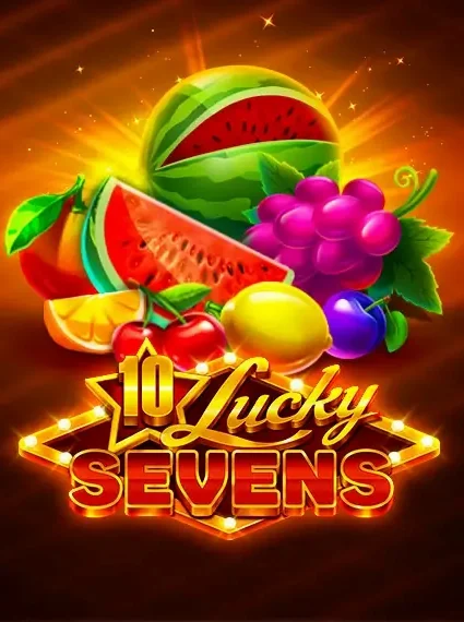 Decorative casino game artwork for Falcon: 10 Lucky Sevens