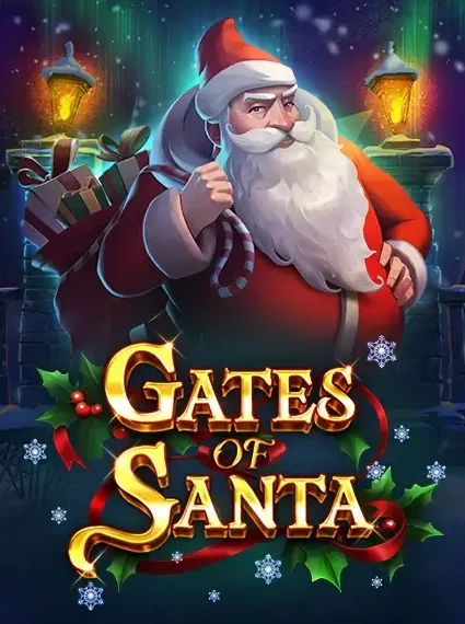Decorative casino game artwork for Falcon: Gates Of Santa