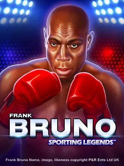 Decorative casino game artwork for Falcon: Sporting Legends Frank Bruno